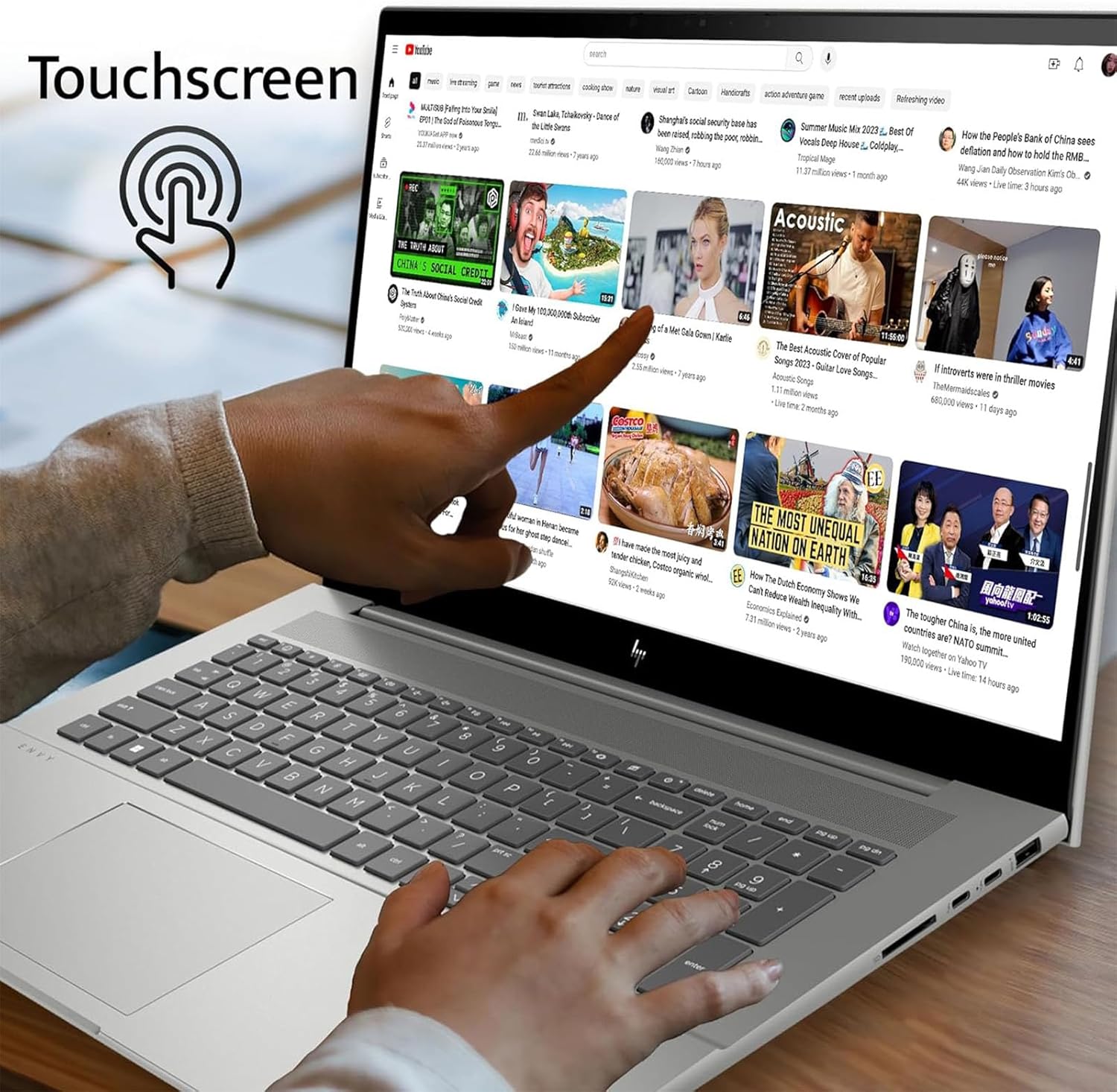 17.3" Touchscreen Laptop, i7, RTX 3050, 64GB RAM, 2TB SSD X2357