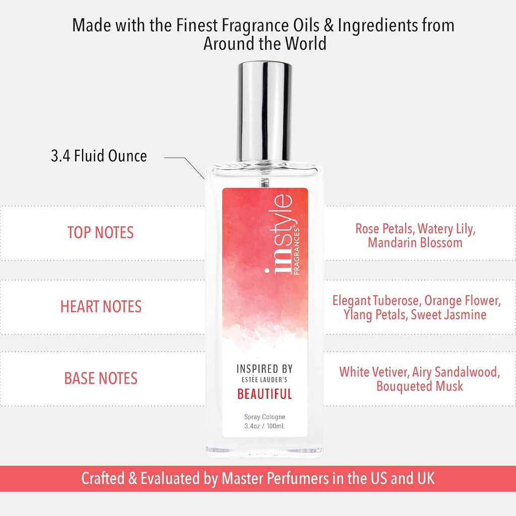 Women’s Eau de Toilette, Vegan & Cruelty Free, 3.4 Fl Oz X5547