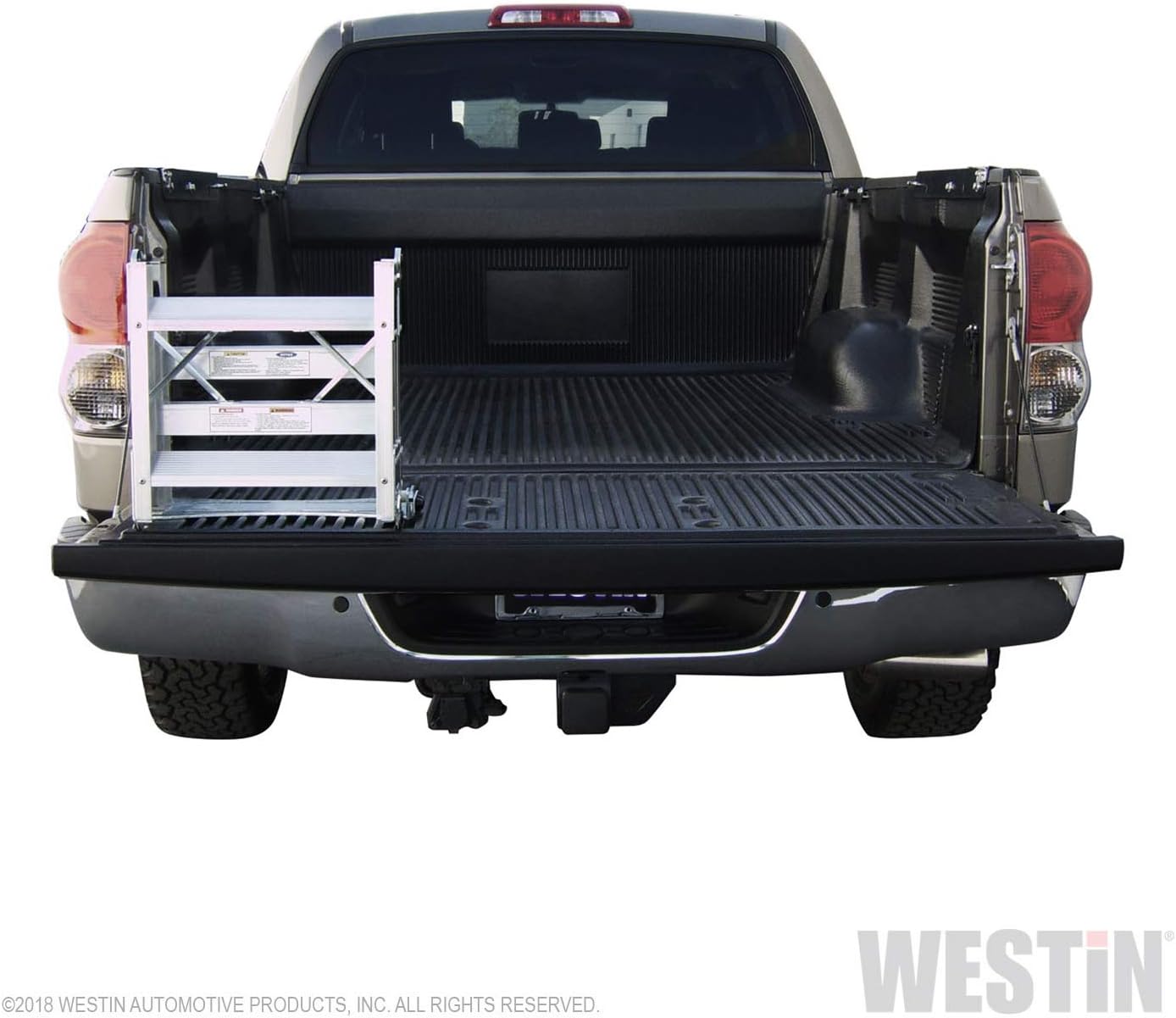 Truck Tailgate Ladder, Silver X26971