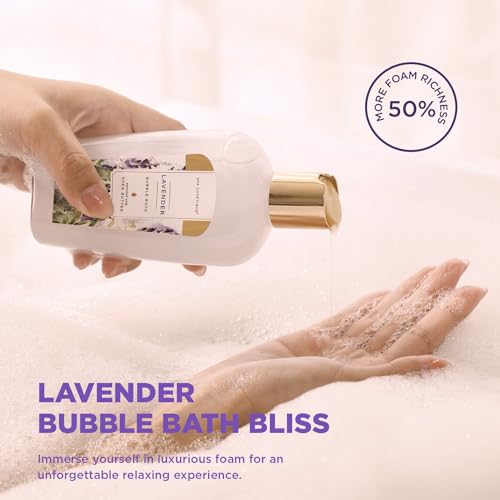 Spa Gift Basket for Women, 15pcs Luxury Self Care Kit with Bath Bombs, Essential Oil, Hand Cream, Bath Salt, Tote Bag S29511