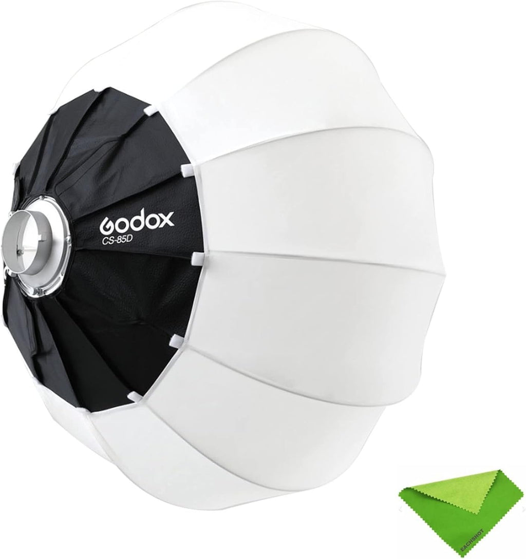 Godox Softbox Lantern Softbox 85cm CS-85D Bowens Mount Softbox Soft Light Modifier for Aputure 300D Mark II 120D Godox SL-60W VL150 SL150WII FV150 AD200PRO AD300 AD400PRO AD600 VL300 VL200 UL150