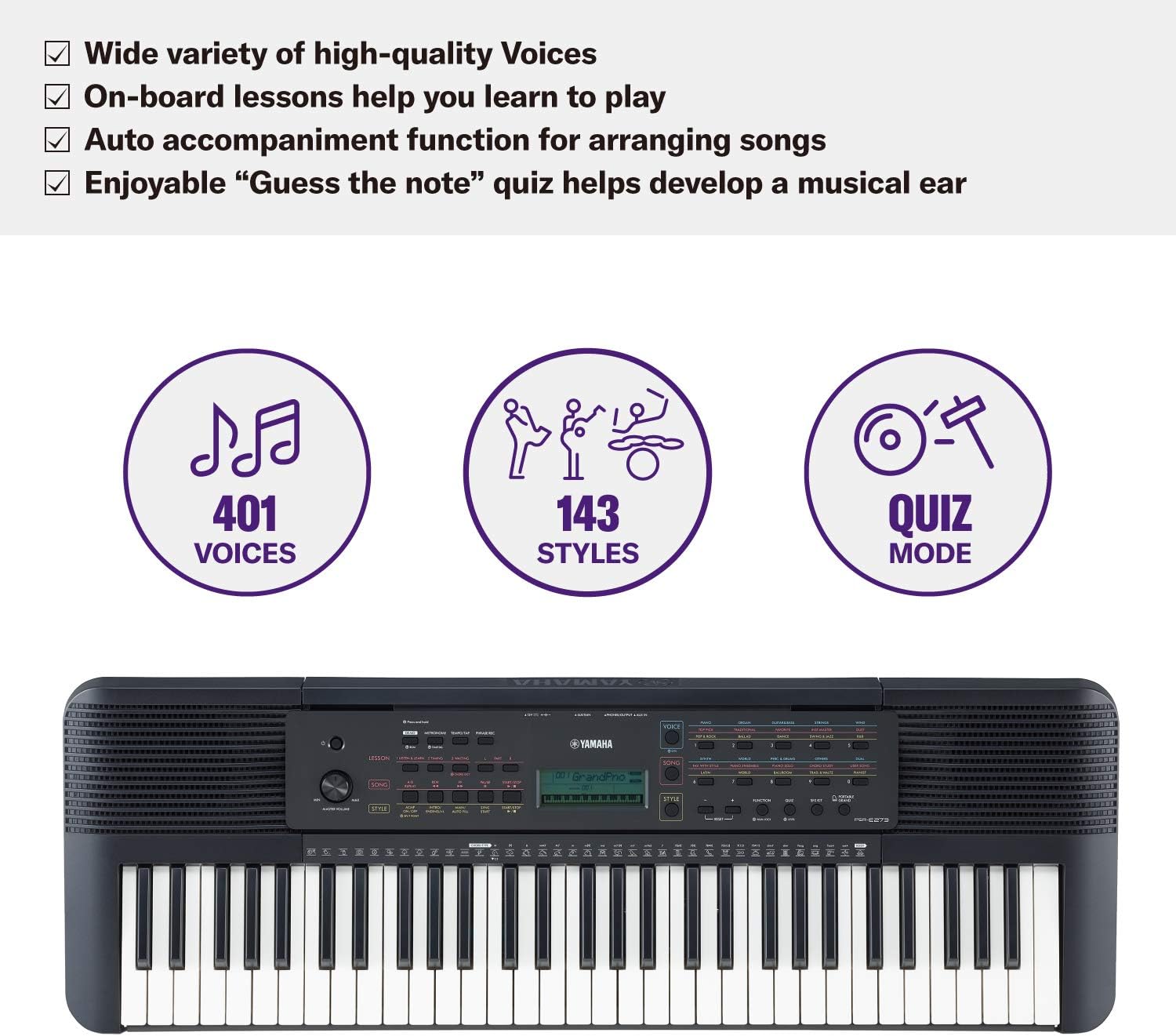 Portable 61-Key Keyboard L952338