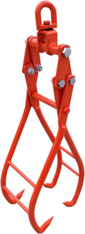 Log Lifting Tongs 28" 4 Claw Timber Log Lifting Tongs Heavy Duty Solid Steel,Swivel Dragging Steel Tongs Log Lifting, Handling, Dragging & Carrying Tool (36")
