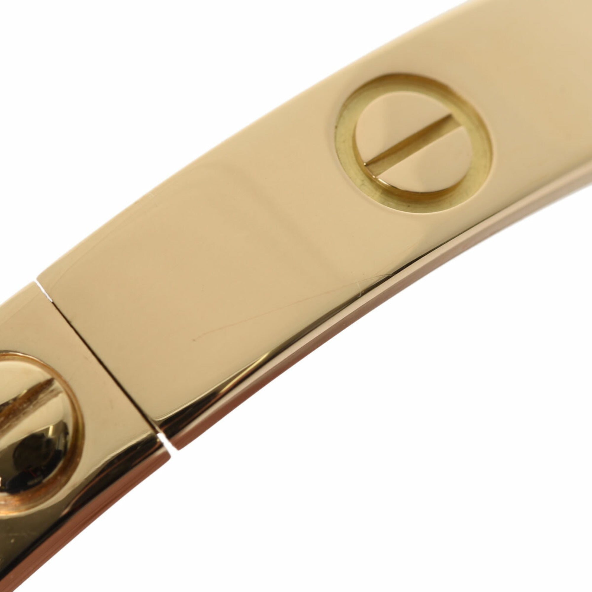 Pre-Owned Love Bracelet Women's K18 Yellow Gold E8135