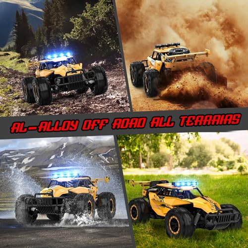 Remote Control Car, 2.4GHz High Speed 33KM/H RC Truck, Off Road with LED Headlight Z515