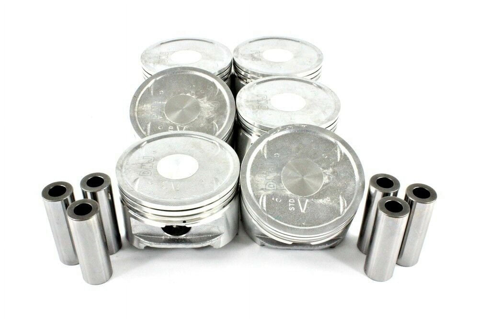 DNJ P131 Piston Set Fits Cars & Trucks 99-05 Chrysler Dodge Mitsubishi 3.0L SOHC 24V Fits select: 2000-2005 MITSUBISHI ECLIPSE, 1999-2003 MITSUBISHI MONTERO