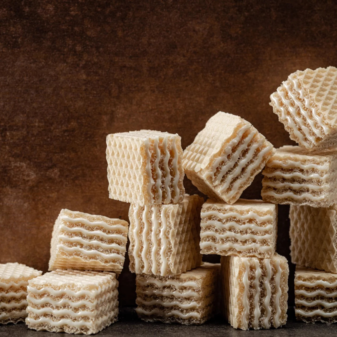 Vanilla Cream-Filled Bite-Size Wafer Cookies, 8.82 oz, Pack of 6 O196