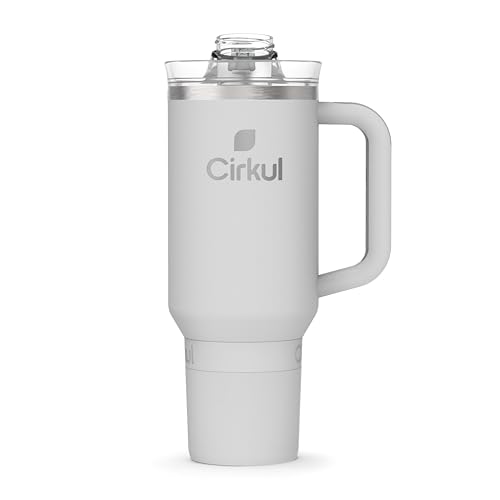 40oz Stainless Steel Tumbler with Handle, Double-Wall Insulated T7917