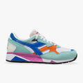 Diadora N9002 Trainers Blue Orange Lilac - 43