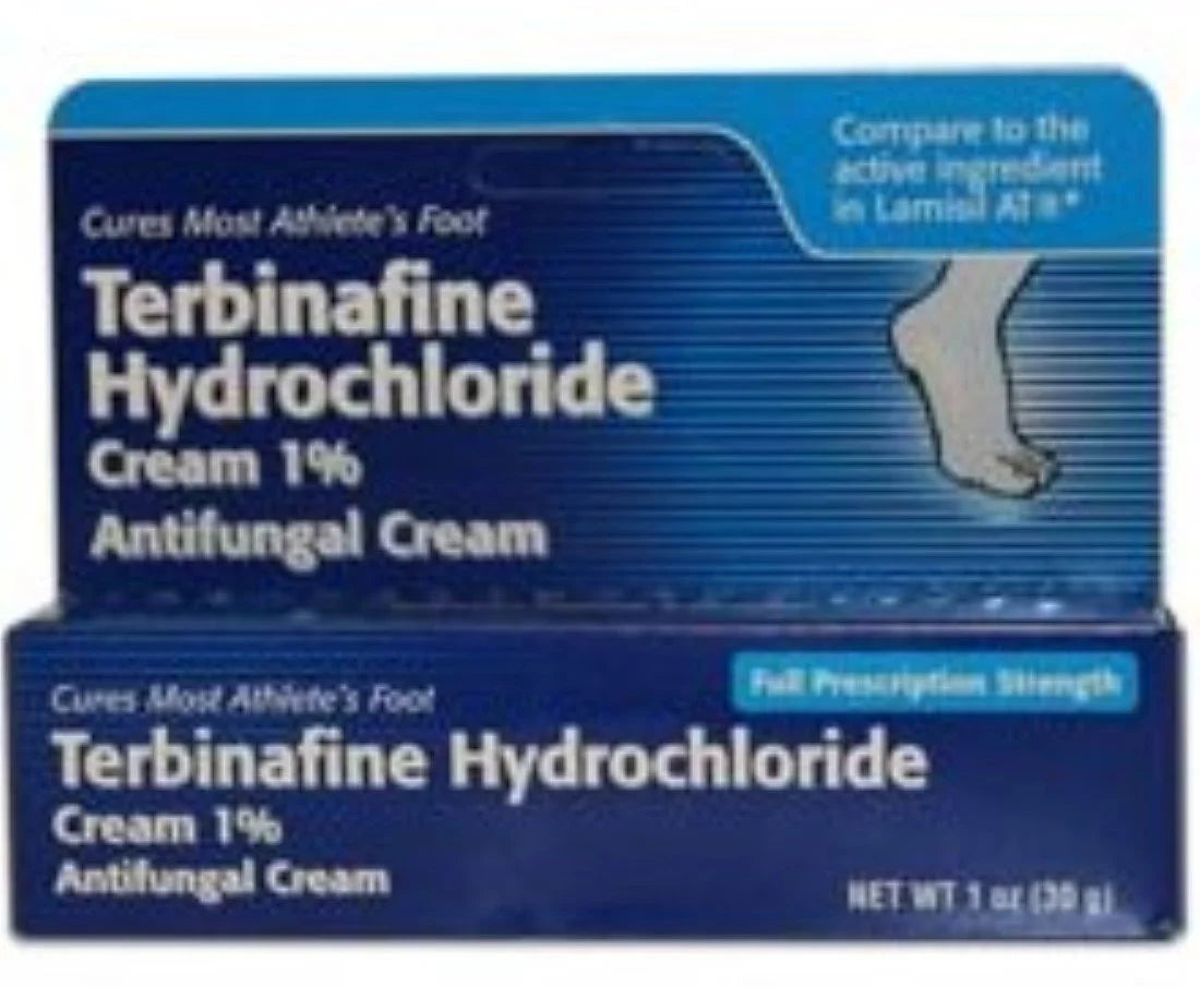 Terbinafine Hydrochloride Cream 1% 1 oz, Pack of 3 X59622