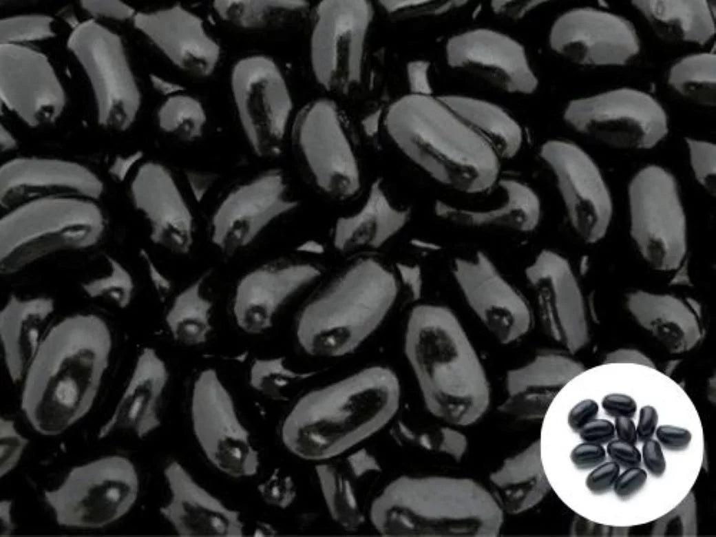 Black Jelly Bird Eggs Licorice Jellybeans 14.5 oz 4 Pack G3006