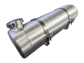 6x14 End Fill Round Spun Aluminum Gas Tank - 1.4 Gallon - Riding Mower, Golf Kart