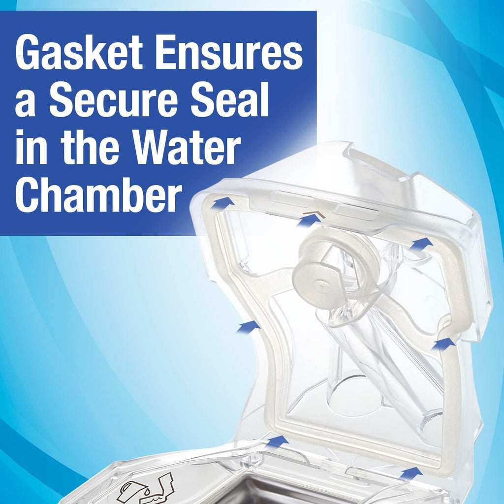 Replacement Gaskets for CPAP Water Chamber, 2 Pack Y10449