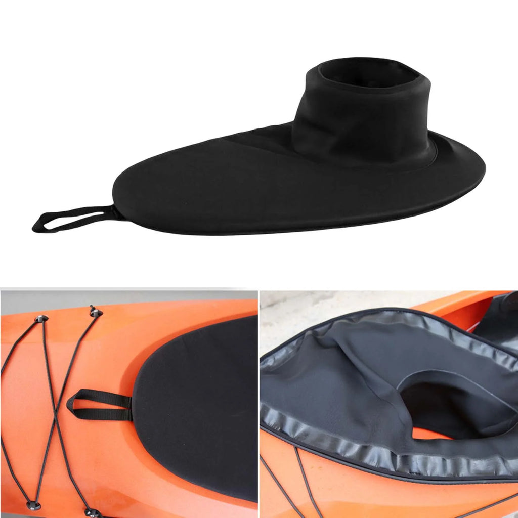Adjustable Neoprene Kayak Spray Skirt, Waterproof Canoe Cover J82531
