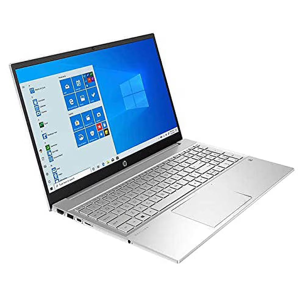 HP 2023 Pavilion 15.6" FHD IPS Touchscreen Laptop 8-Core AMD Ryzen 7 5825U 16GB DDR4 512GB NVMe SSD Radeon Graphics HDMI WiFi AX Webcam USB C Bluetooth Backlit B&O Audio Windows 10 Pro w/RE USB