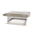 Shelter Single-Flue Stainless Steel Chimney Cap (13in x 18in)