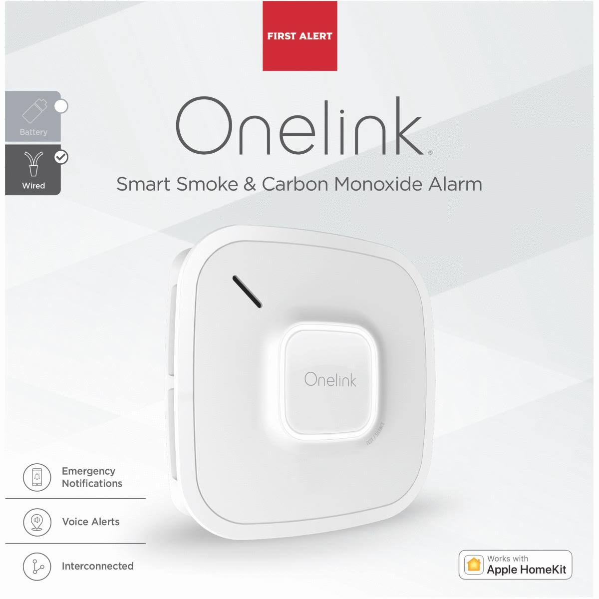 Smart Smoke and Carbon Monoxide Alarm (Hardwired) V8283