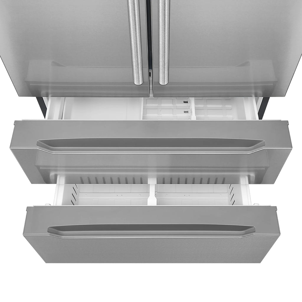 5 Piece Kitchen Appliance Package with Electric Cooktop, Wall Oven, Microwave, Refrigerator & Dishwasher D7167