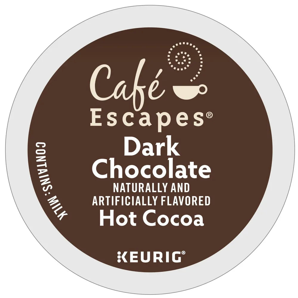 Dark Chocolate Hot Cocoa K-Cup Pods, 24 Count E13455