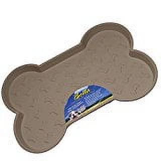 Spill Proof Dog Mat, Non-Toxic & Anti-Skid, Gray G5503