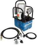 TEMCo HP0005 - Electric Hydraulic Pump Power Pack Unit 2 Stage Single Acting 110v 10k psi 488 Cubic in Capacity