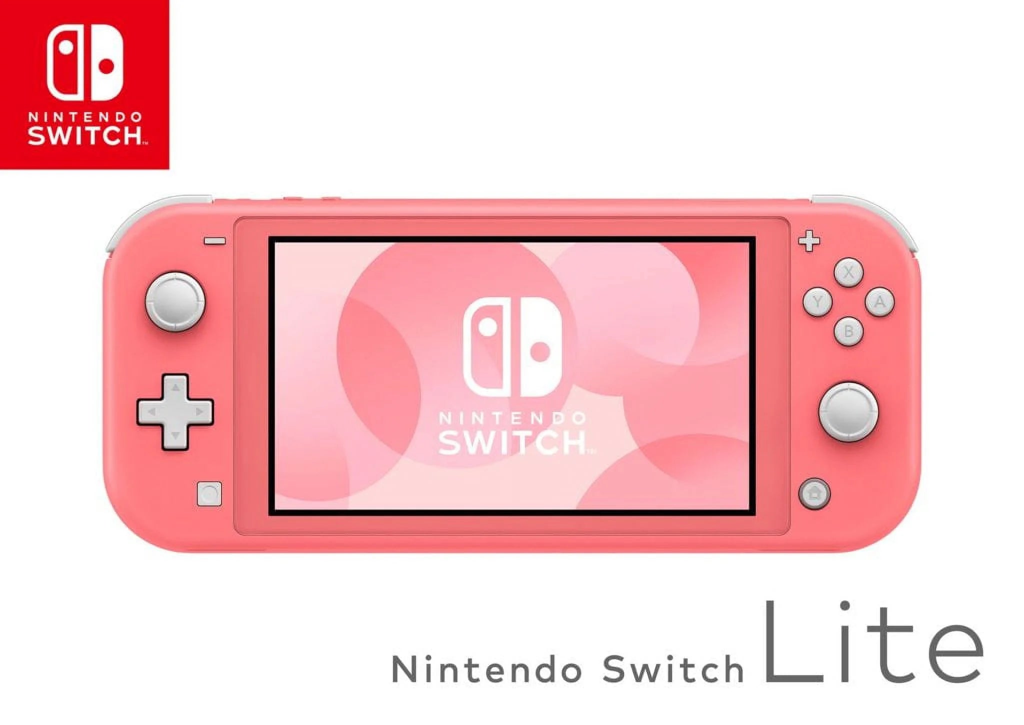 Nintendo Switch Lite Console - Coral (Refurbished) B80180