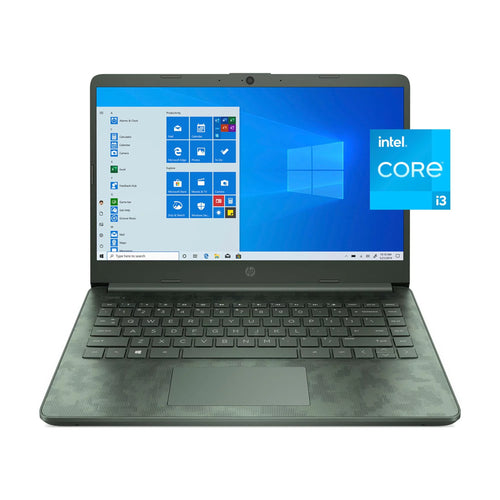 HP 14" i3 8GB/256 Laptop- Digi Camo black