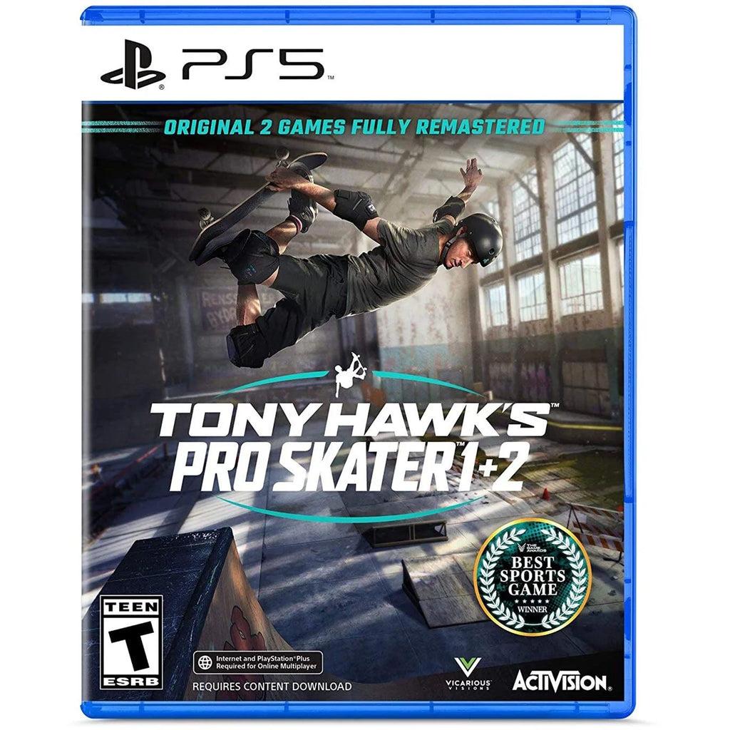 PS5 Game Bundle - Tony Hawk's Pro Skater 1 and 2 with Immortals Fenyx Rising A828