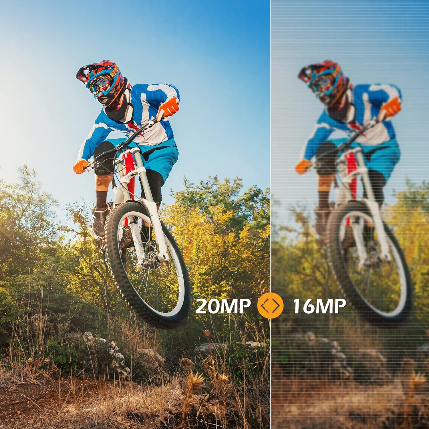 4K Waterproof Action Camera with Touch Screen and Remote Control O869794
