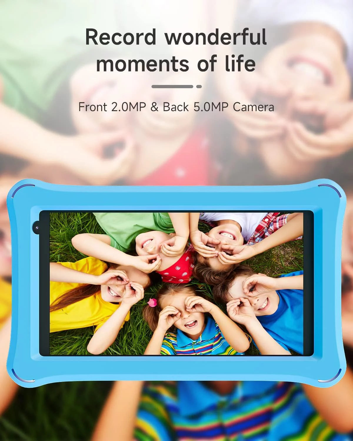 Kids Tablet 8 Inch, 4GB RAM 32GB, Android 12, IPS Touch Screen, WiFi, Dual Camera L944