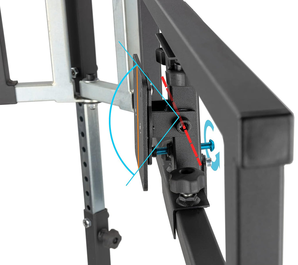 Triple Monitor Floor Stand for Racing and Flight Simulators, VESA Mount U746595