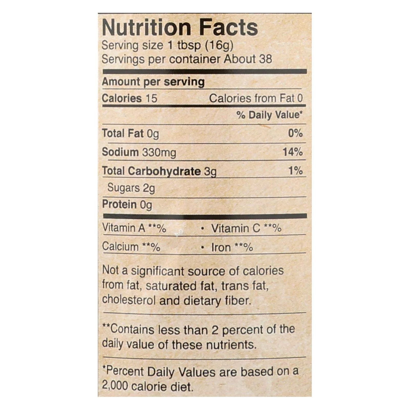 Steak Marinade Sauce, 14 oz (Pack of 6) G5581