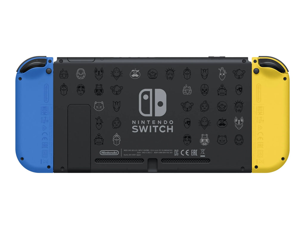 Fortnite Wildcat Bundle Game Console with Yellow and Blue Joy-Con P7326