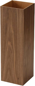 Umbrella Stand Made of Wood Wooden Umbrella Stand Saves Space with drip Tray Suitable for Front Door/Entrance Hall Walnut,