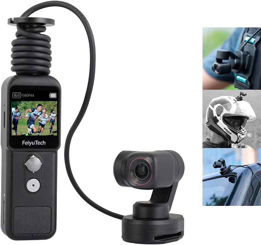4K 60FPS Action Camera with 3-Axis Gimbal Stabilizer O28672