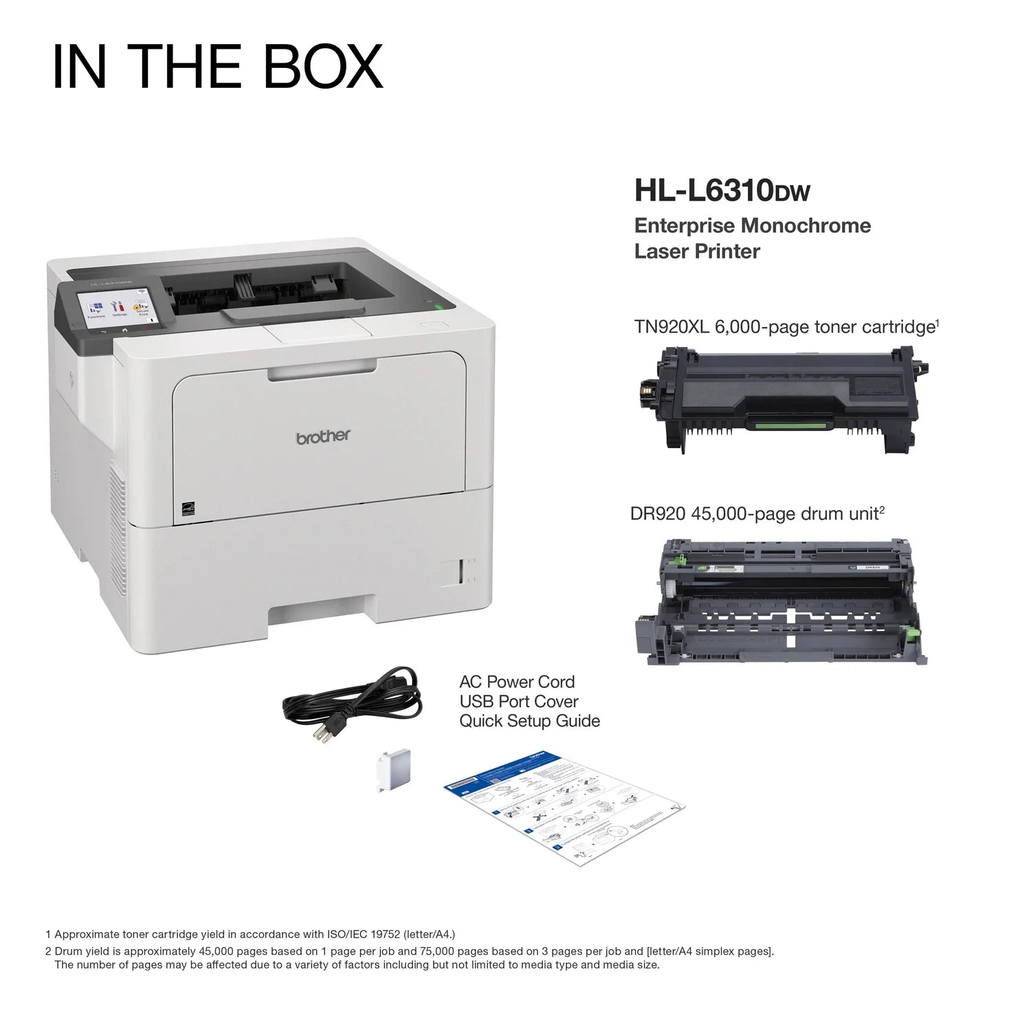 Monochrome Laser Printer V8978