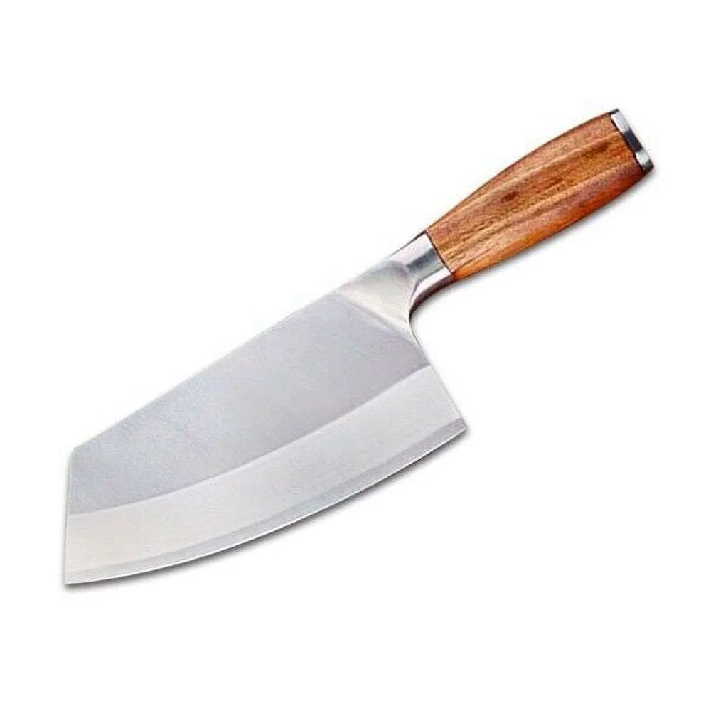 8 'Stainless Steel Kitchen Knife Meat Chopping Cleaver Butcher Slicing Chef Knife