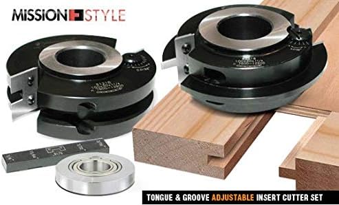 Adj. Shaper Tongue/Groove Set T780
