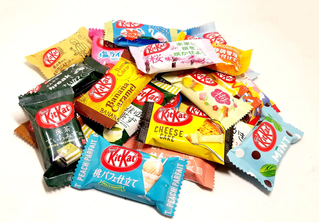 Japanese Kit Kat Mini Bars 21 Variety Assortment Gift Boxed L562