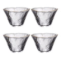 OUNONA 4pcs Japanese-Style Sake Cups Drinking Cups Tea Cups Universal Glass Cups