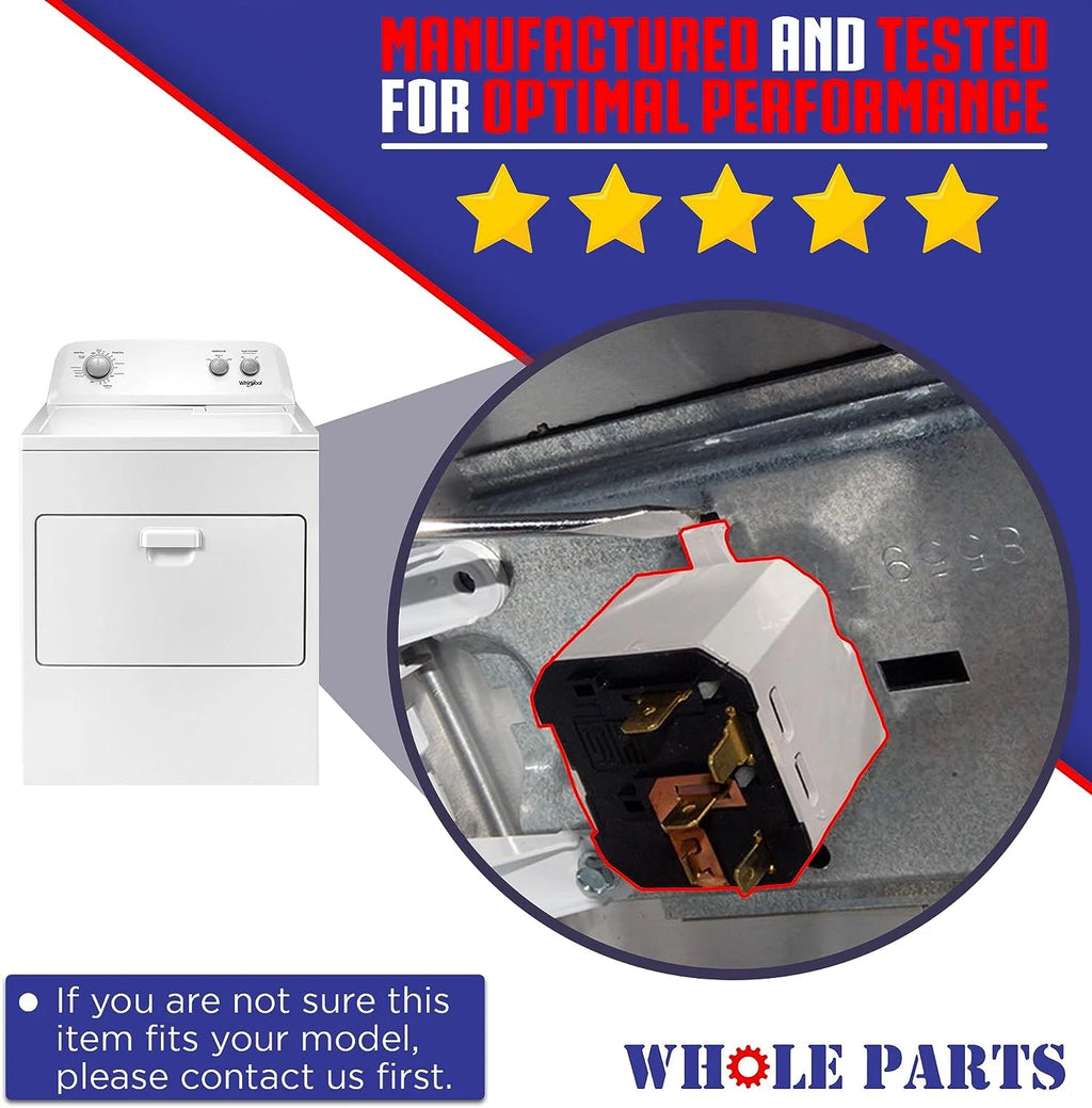 Dryer Start Switch Replacement Part W10446920 I2345