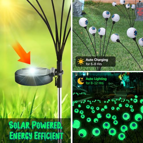 Solar Christmas Candy Cane Lights Outdoor, Pathway Stake Lights, 24 Pack G8137