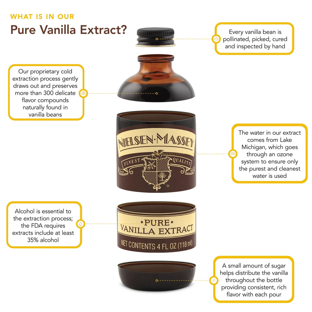 Pure Vanilla Extract, 4 oz A374697