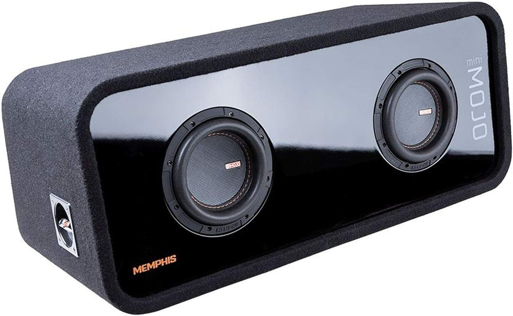 Memphis Audio MJME6D1 Dual 6-1/2" Ported Loaded Subwoofer Enclosure
