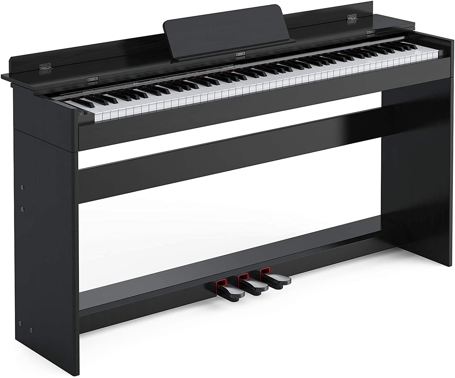 Weighted Digital Piano with 3-Pedal Unit, Full Size Keyboard for Adults V361