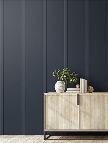 Faux Board and Batten Peel and Stick Wallpaper (Sage Green) S598286