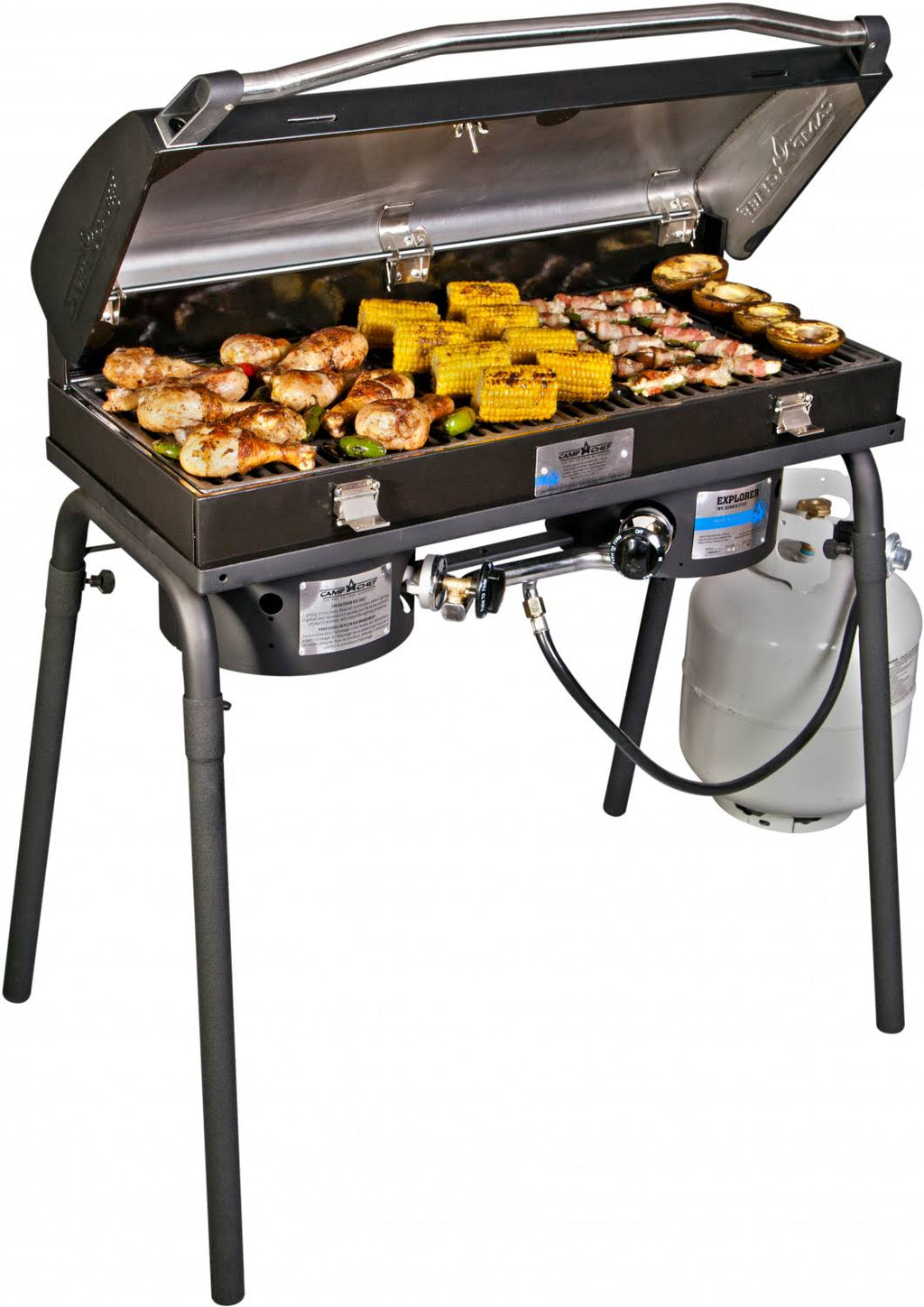 Barbecue Grill Box for 2-Burner Stoves C496573