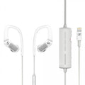 Sennheiser AMBEO SMART HEADSET In-Ear Earphones with Mic - Noise-Canceling - White