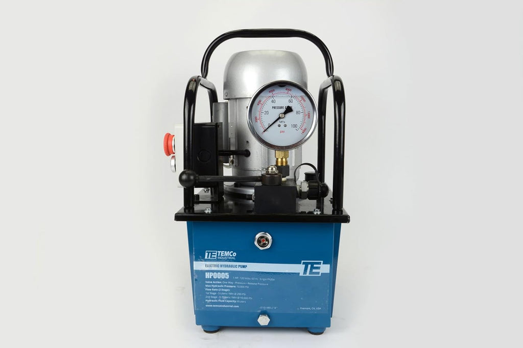 Electric Hydraulic Pump Power Pack Unit 2 Stage Single Acting 110V 10K PSI Q92179