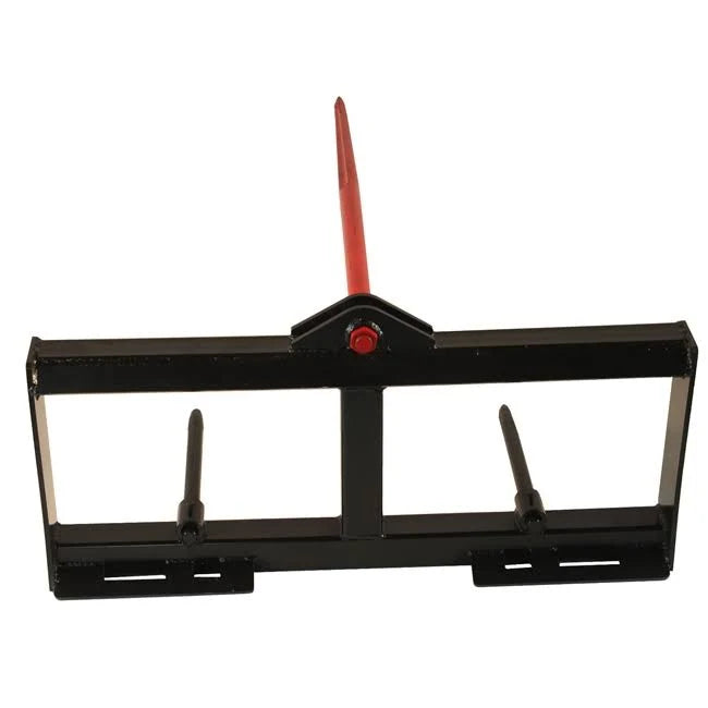Tractor Hay Spear Attachment 3,000 lb Skid Steer Quick Tach A317018